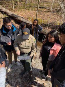 Aquatics lesson at PGC Envirothon