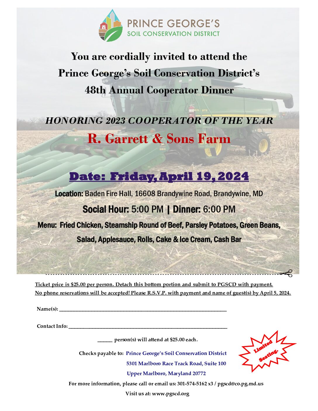 Invitation 2024 (003) Prince Soil Conservation District